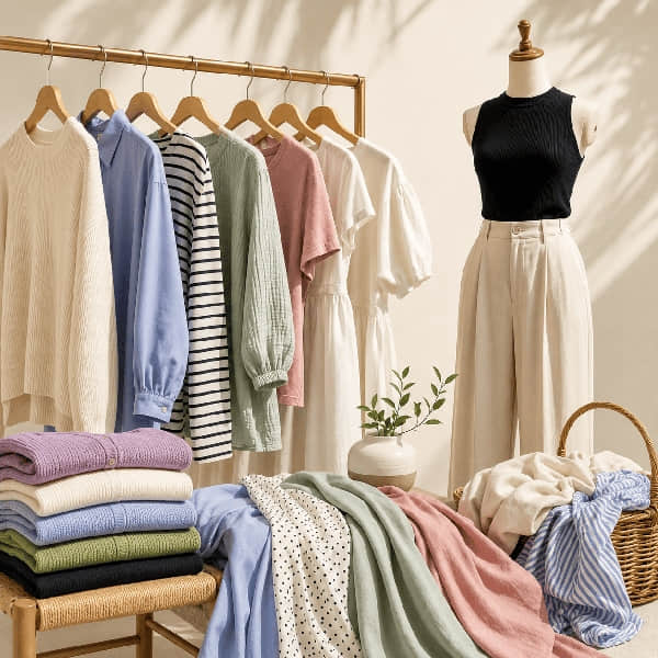 Knit & Woven Combination