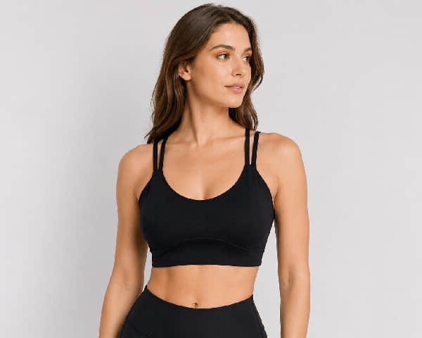 Knitwear 1——Black Knitted Camisole
