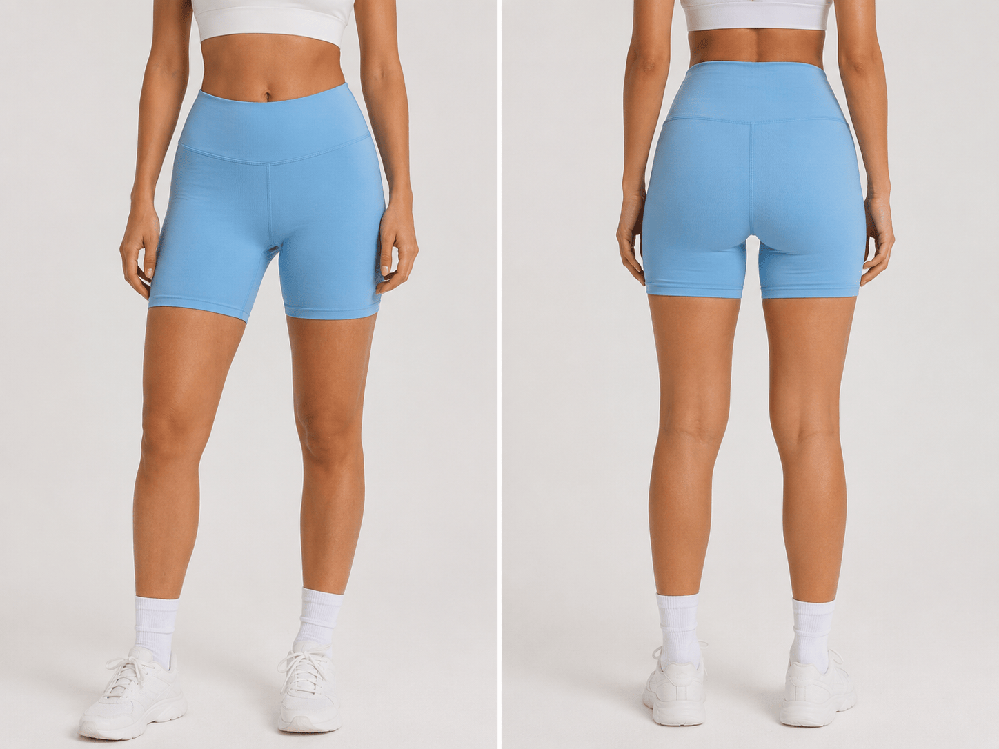 Knitwear 6——Women's High Waisted Yoga Shorts