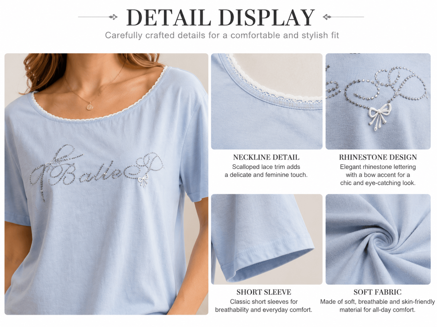Mix 1——Women's Soft Cotton Short Sleeve T-Shirt Mix 1——Women's Soft Cotton Short Sleeve T-Shirt